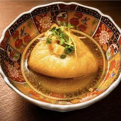 關東煮配馬蘇里拉起司袋