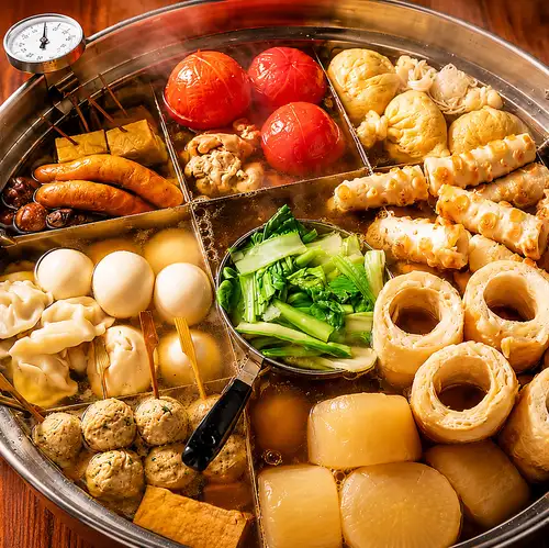 毎朝引いてる出汁が自慢の【島おでん】
