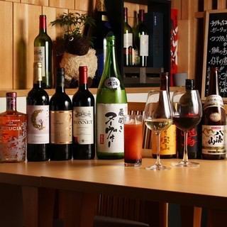 A wide variety of wines are attractive.We offer wine every month