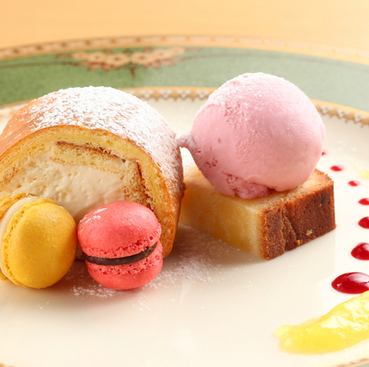 Dessert plate / Anniversary course 7,000 yen available ♪