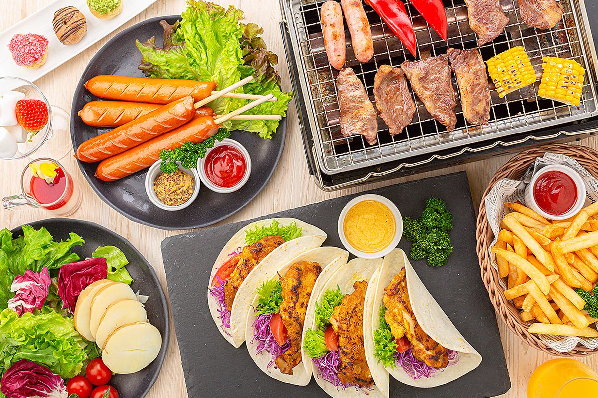 週末限定★昼からおしゃれなビアガーデンが街中で楽しめる！