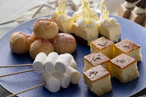 デザートも充実の品揃え!