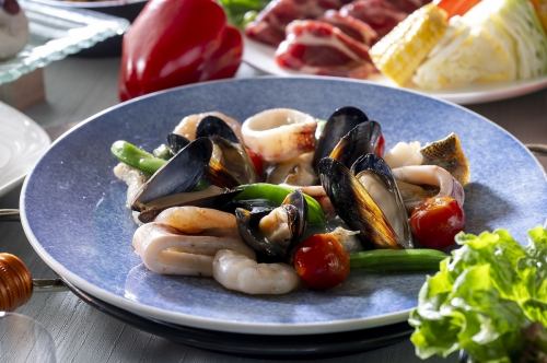 【ランチ】フリーソフトドリンク付スタンダード海コース