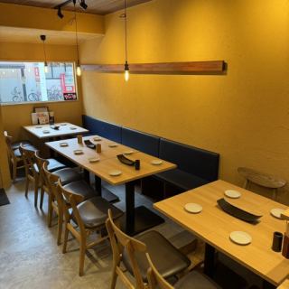 2 tables for 4 people