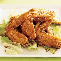 Miyazaki's specialty fried chicken wings (three)