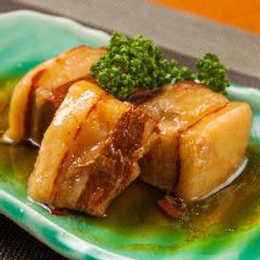 Kagoshima black pork simmered