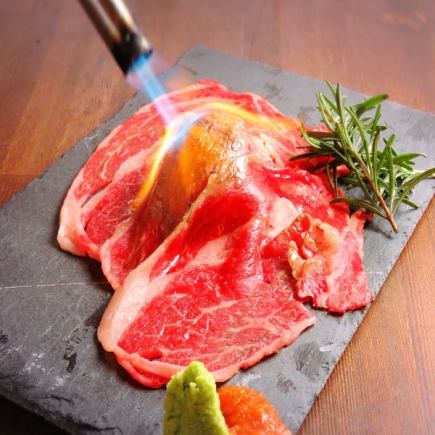 [3H all-you-can-eat and drink◆220 types in total] Carefully selected beef sushi, charcoal-grilled yakitori + Kyushu cuisine course 7,000 yen ⇒ 5,000 yen (included)