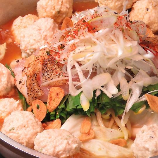 [Chicken meatball hotpot with Zenkoji miso] Premium all-you-can-drink 2 → 2.5 hours to fully enjoy all of Shinshu, 7 dishes total for 5,000 yen