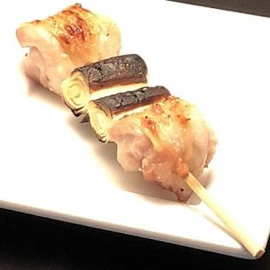 1 Fukumi chicken onion (kushiyaki)