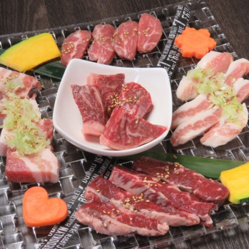 Assortment of 5 kinds of Masatra meat (1 person)