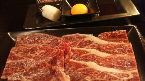 Hidakami beef grilled shabu-shabu