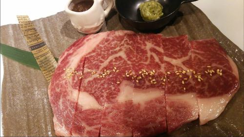 【STEAK】히타카미 쇠고기 극상 스테이크