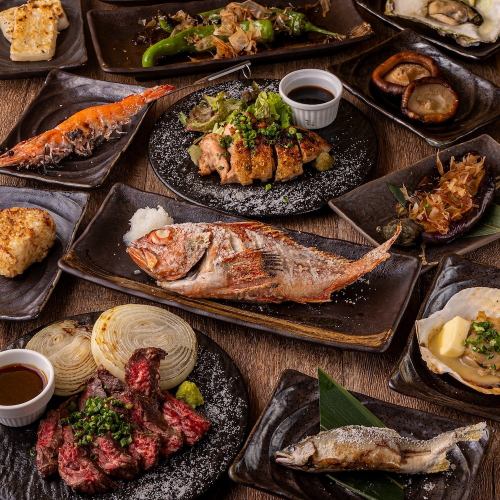 飲み放題付きコース3500円から！三陸の海の幸や山の幸を堪能ください！