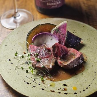 烤爱媛柑橘野猪肩肉