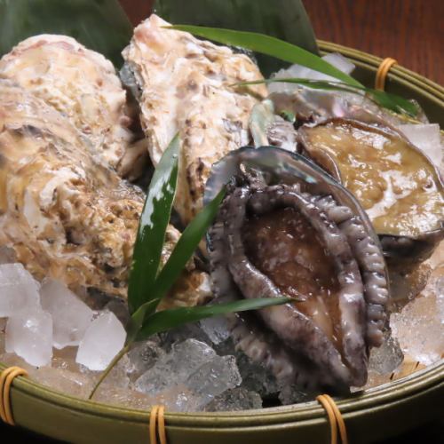 【磯の香りをそのままに。生・焼・蒸で貝を満喫◎】各種貝系メニュー