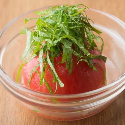 【前菜】出汁トマト