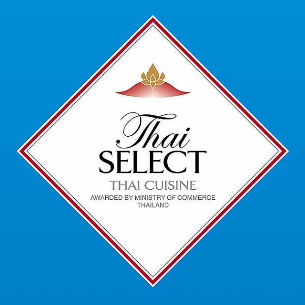 Teenun西早稻田總店是Thai Select認證餐廳【Thai Select】，這是泰國商務部經過口味、服務等項目審核後授予的正宗泰國餐廳的證明。