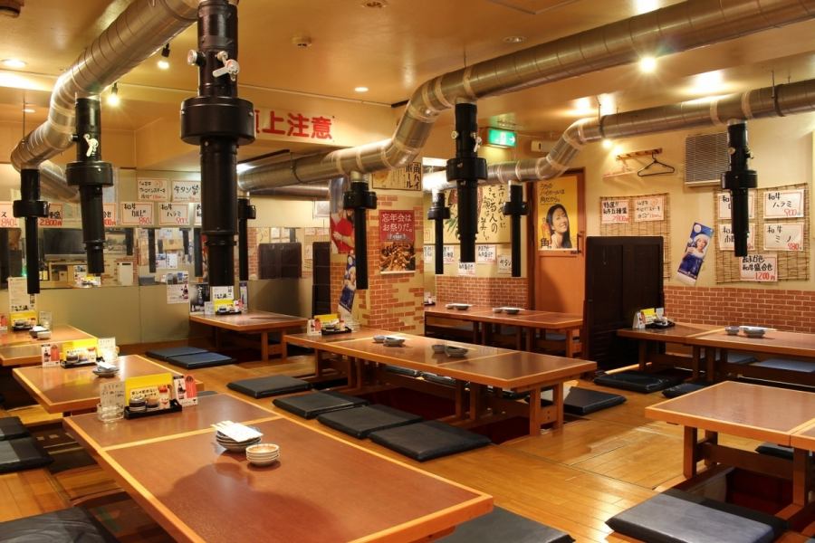 The largest banquet seat in Asagaya's private store! The spacious tatami room can accommodate up to 60 people! If you have a banquet in such a tatami room, there is no doubt that the conversation will be lively in a fun atmosphere ♪ [Coupon use] 20 people or more One secretary is free by reservation ☆