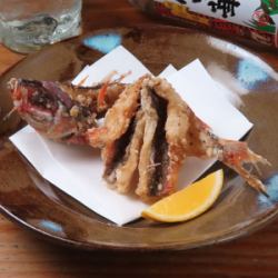 グルクンの唐揚げ