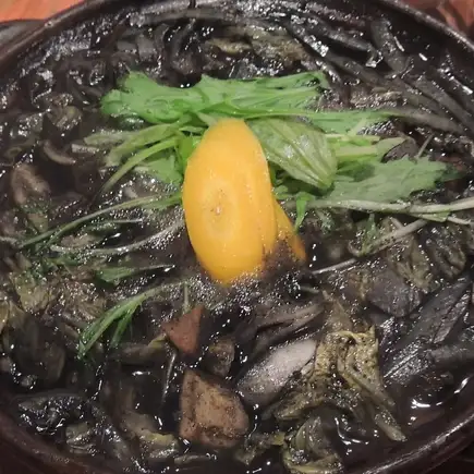名物!イカスミ鍋+飲み放題コース【4500円】