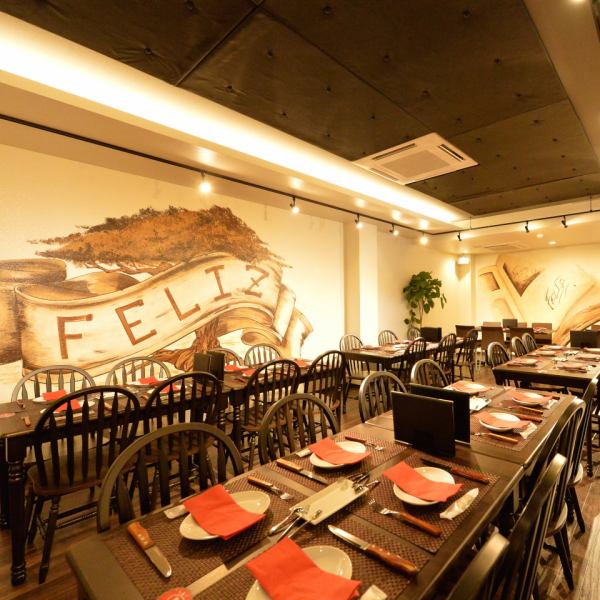 It is possible from a small drinking party to a large banquet! Please enjoy gastronomy casually in a sophisticated space ♪ Excellent atmosphere and recommended for girls-only gatherings and joint parties! Recommended for banquets with a large number of people! We are also accepting private consultation ♪