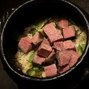 【数量限定】牛タンと三つ葉の土鍋御飯