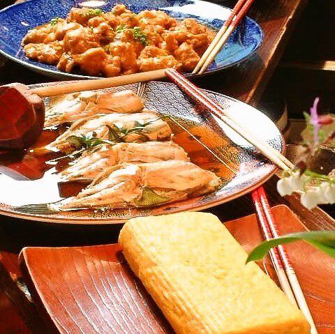 [Today's daily special obanzai 3-item platter 770 yen (tax included)]
