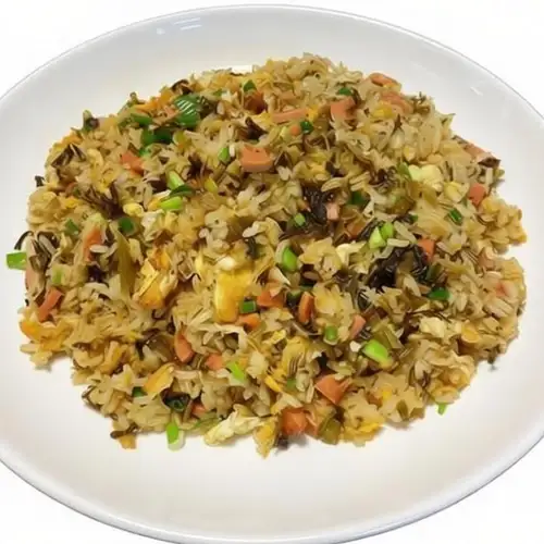 からし菜漬け入りチャーハン