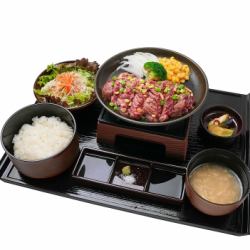 熟成ハラミステーキ御膳　Sサイズ【120g】