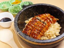 鰻の石焼まぶしめし