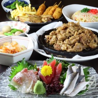 【含90分钟畅饮】名古屋站附近举办盛大的欢送/欢迎晚宴！仅需5000日元即可享用丰盛的8道菜套餐！