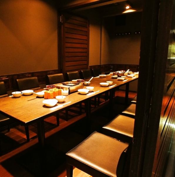 [Can also be used for entertainment ◎] Reservation required! There are private rooms for 4,6,8,10,12 people.You can use it comfortably according to the number of people.For entertainment, dinner parties, company banquets, families, private use ◎