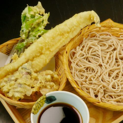 Conger eel tempura set