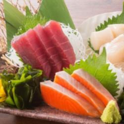 Assorted 3 pieces of sashimi