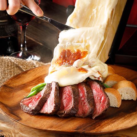 超值套餐！肉类菜肴种类丰富！还有香煎日本国产黑毛牛肉可供选择。