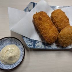 クリームコロッケ3種盛(カニ入り)