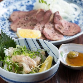 牛タン刺し・ミノ刺し・鯛あら炊き・スペアリブ入り!贅沢ばんざいコース〈全10品+飲み放題〉