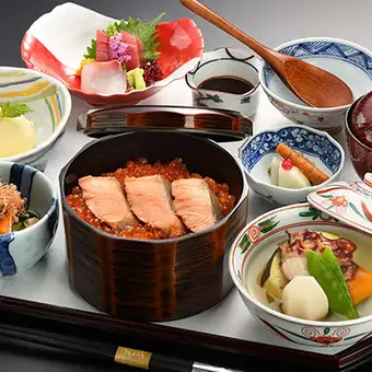 【9月10月限定!秋の味覚はらこ飯:ランチのみ】はらこめし膳◆4800円(税込)