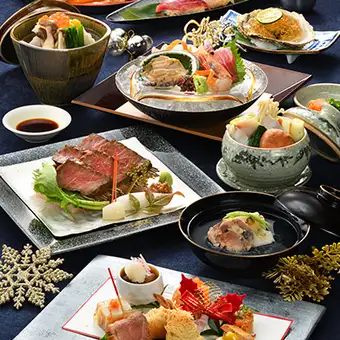 【12月期間限定メニュークリスマスディナー】クリスマス会席(ホール)「聖樹」
