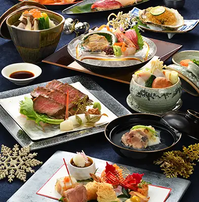 【十二月限时菜单:圣诞晚餐】圣诞怀石料理(全套)“清寿”