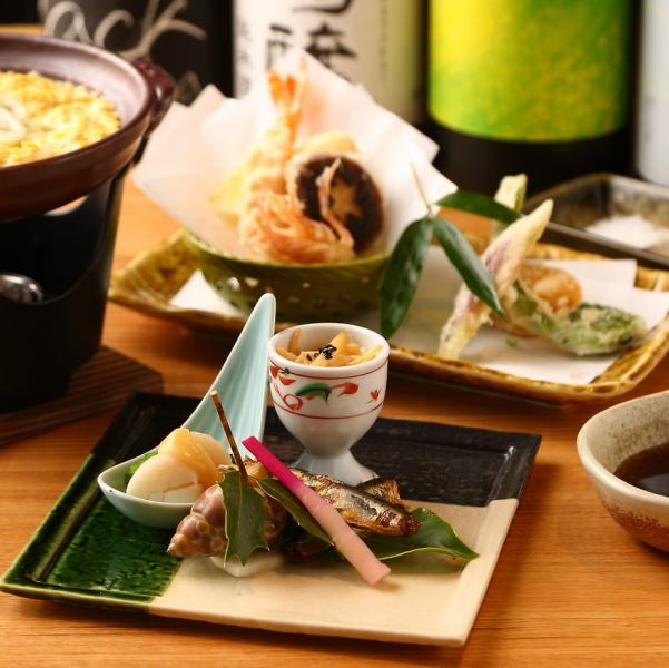 忘年会・接待にお勧め(90分飲み放題付)12月【喜】厳選食材を愉しめ黒毛和牛など9品11,500⇒11,000円500Off