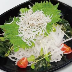 大根としらすのヘルシーサラダ