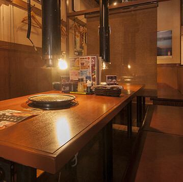 Please feel free to contact us even if you have a sudden banquet.Enjoy yakiniku in a spacious room.