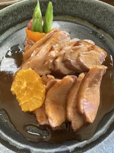 鴨のオレンジソース