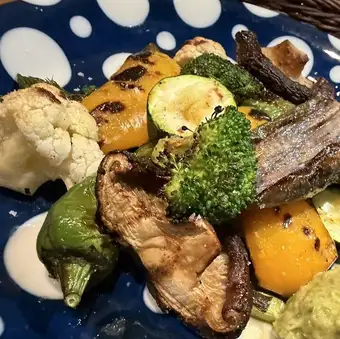 野菜の炭火ロースト