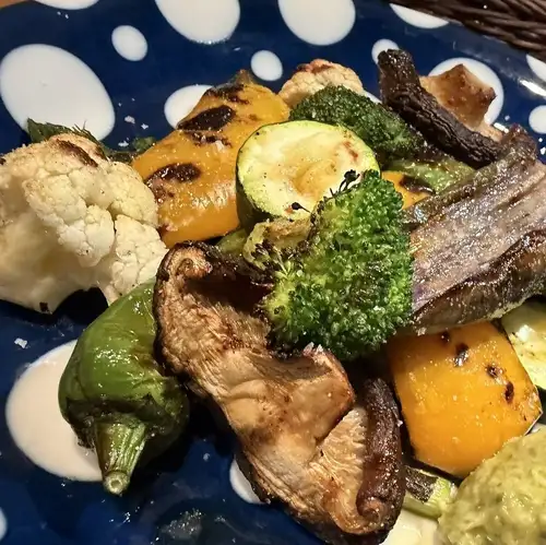 野菜の炭火ロースト