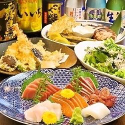Banquet course with all-you-can-drink ≪A: Recommended course≫⇒4000 yen (tax included)