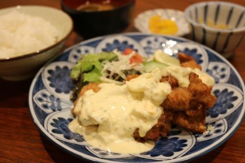 鶏カラ南蛮定食