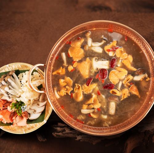 きのこスープ/パッションフルーツスープ/サンラースープ