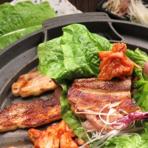 Samgyeopsal for 1 person *Minimum order for 2 people